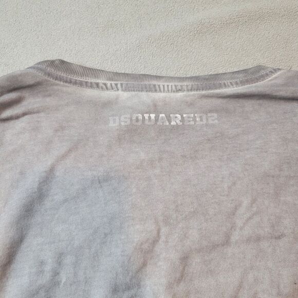 Dsquared2 Gray T-shirt Surf N Roll Size XL - Picture 9 of 10